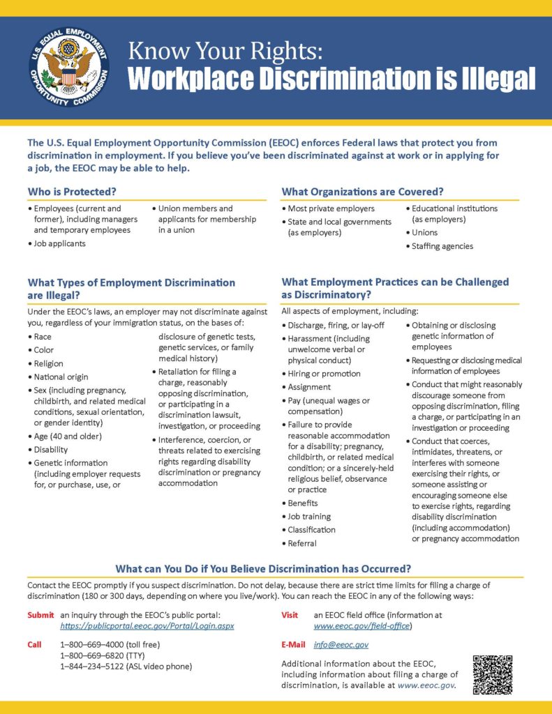 June  2023 EEOC poster